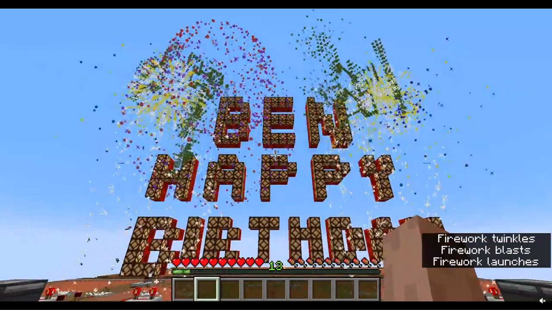 Wholesome Minecraft Redditor wishes happy birthday to son using Redstone