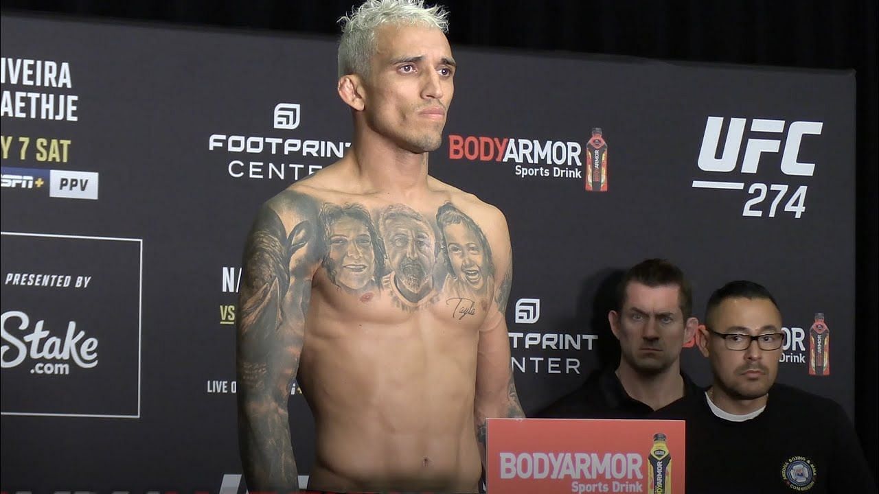 Did a tampered scale cause Charles Oliveira to miss weight for his clash with Justin Gaethje?