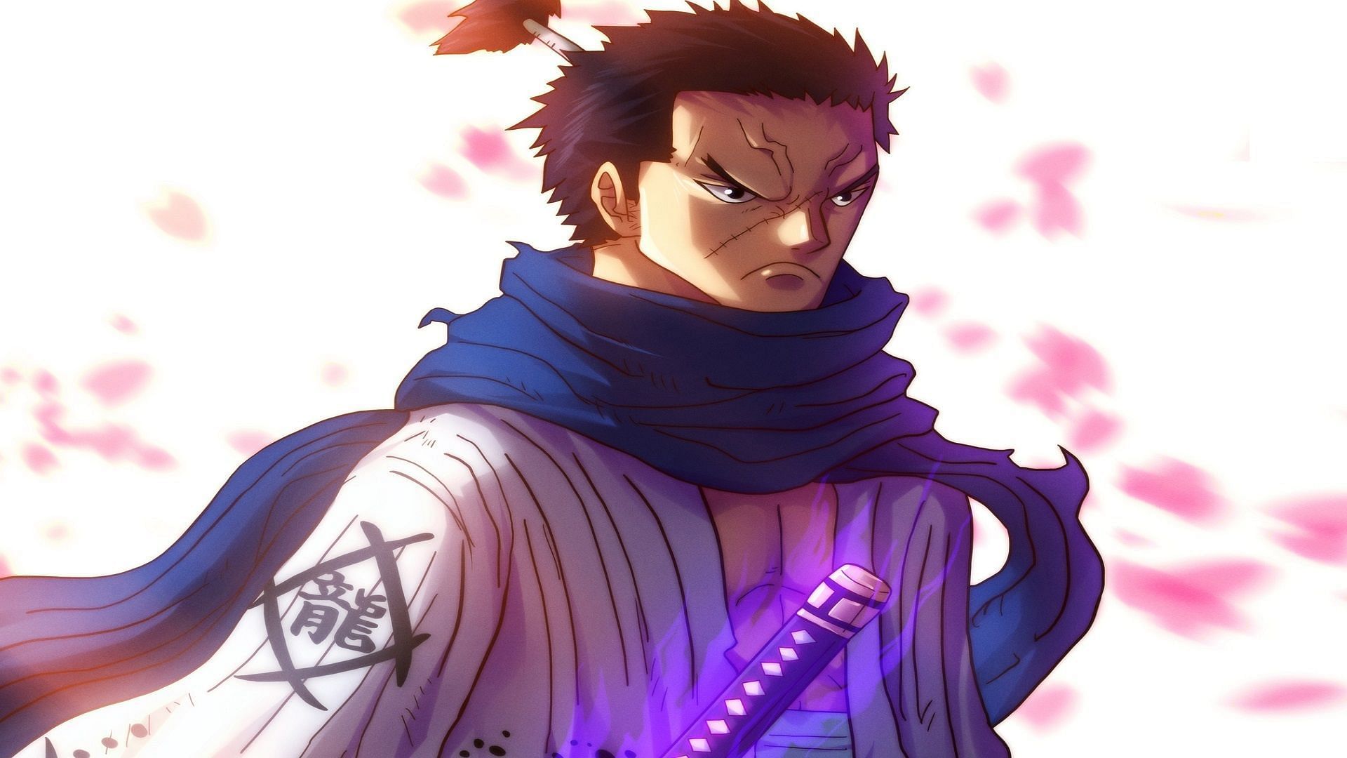 &quot;Sword God&quot; Ryuma Shimotsuki is one of the strongest characters in One Piece (Image via Eiichiro Oda/Shueisha, One Piece)