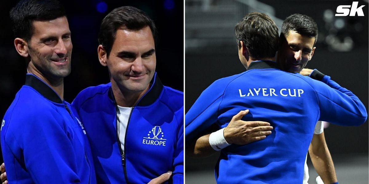 Roger Federer continues his Laver Cup bromance with Novak Djokovic