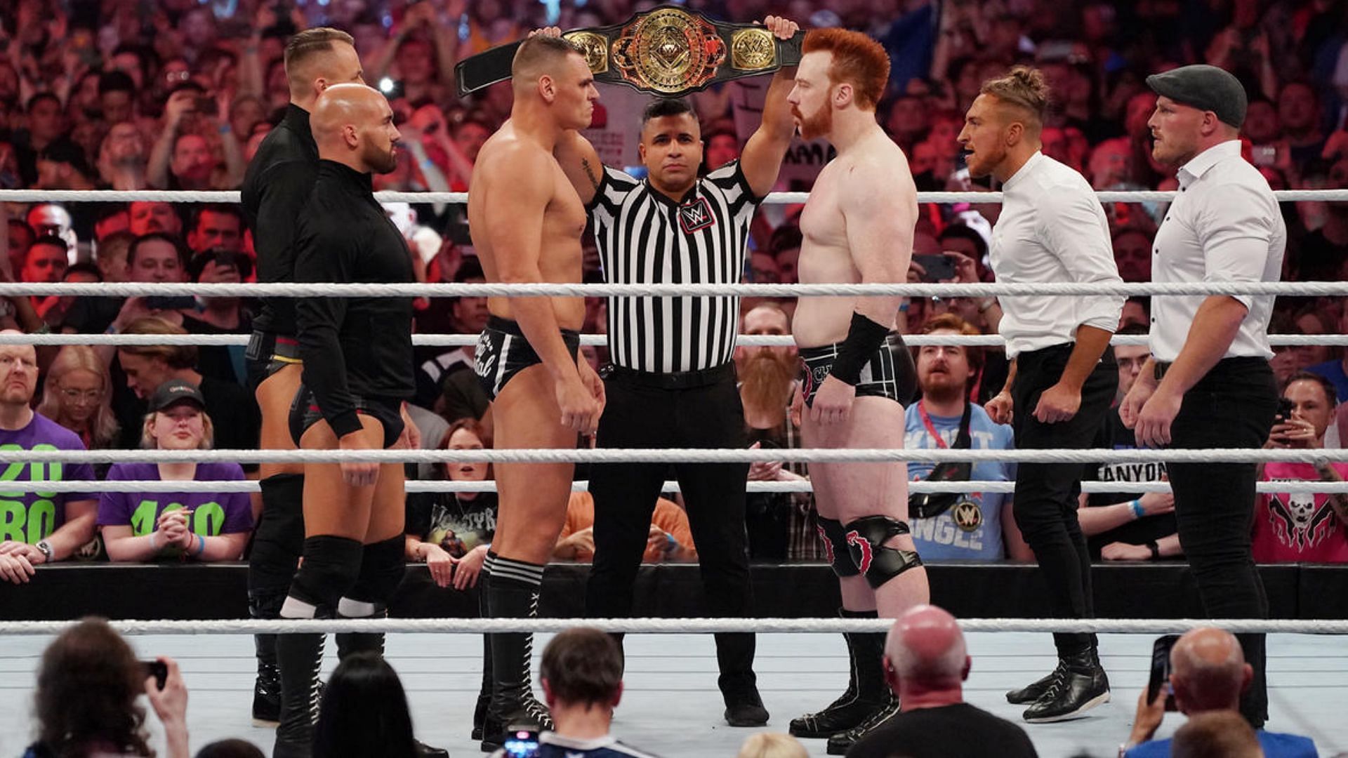 Gunther defended the IC Title against Sheamus at WWE Clash at the Castle