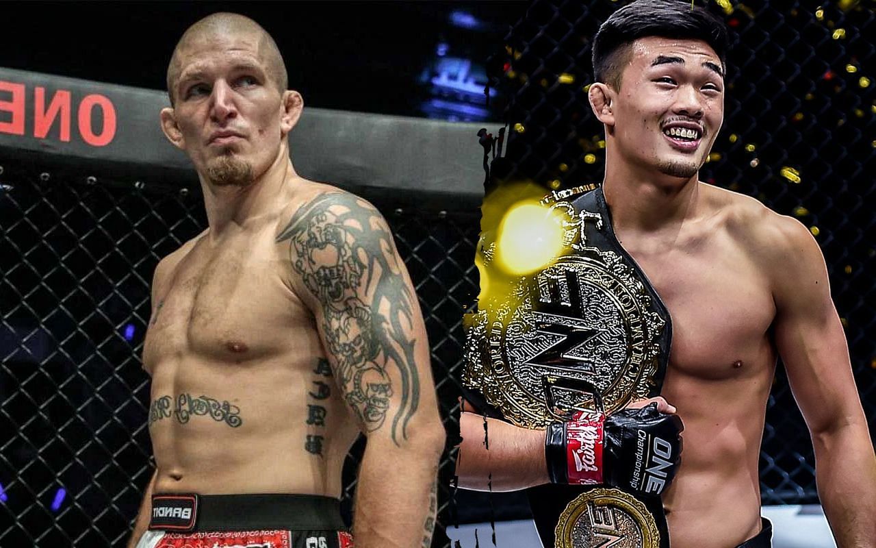 Zebaztian Kadestam (L) believes a fight with Christian Lee (R) is unnecessary at the moment. | Photos by ONE Championship