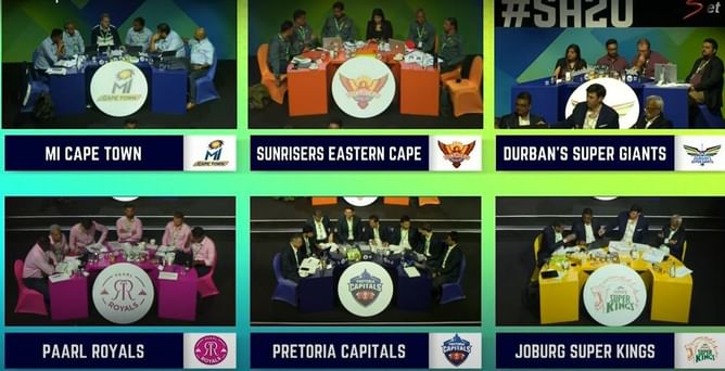 SA20 squads: Full list of players signed by all 6 franchises for the South Africa T20 League