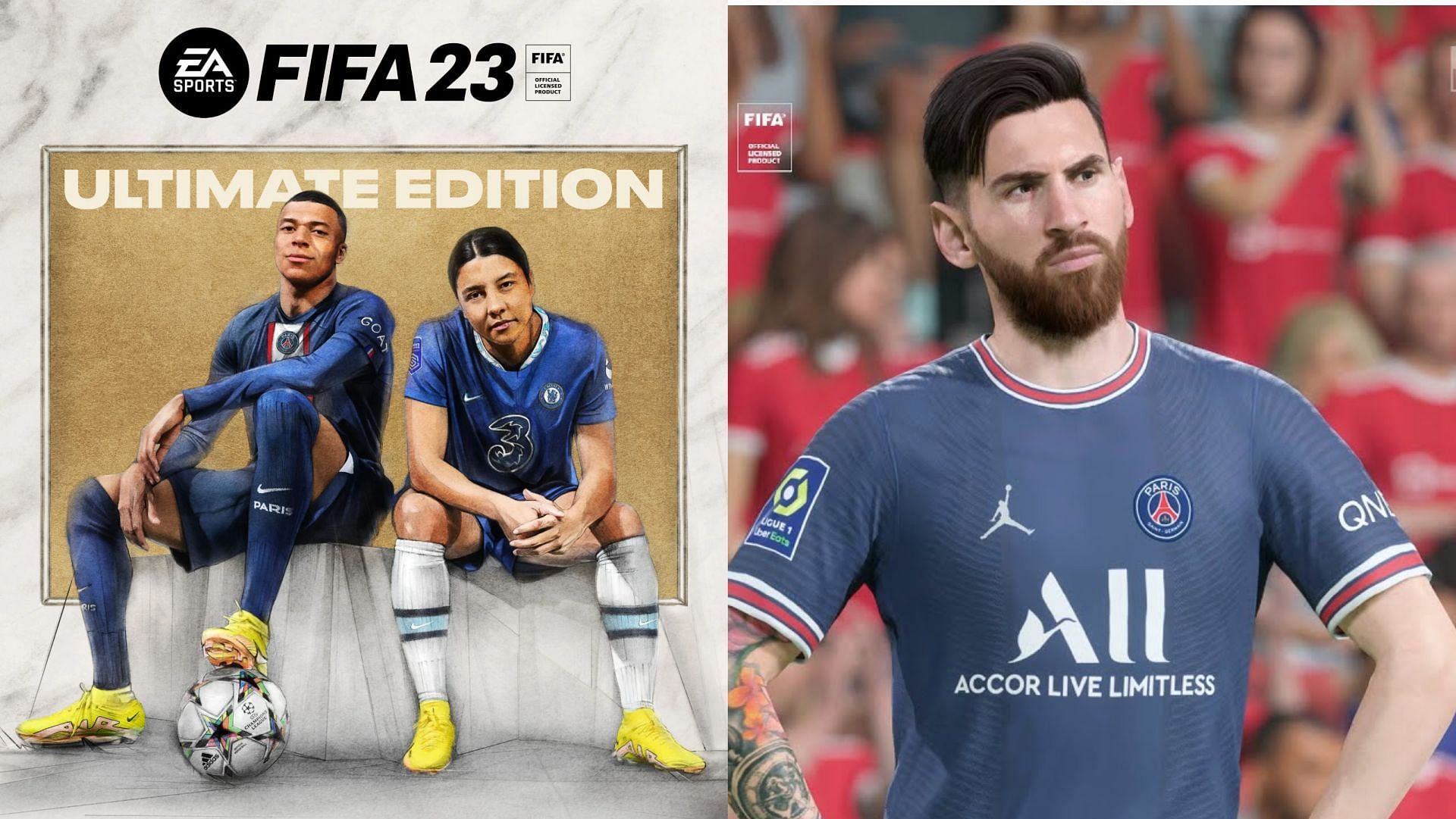 Messi will be one of the highest-rated player in FIFA 23 (Images via EA Sports)
