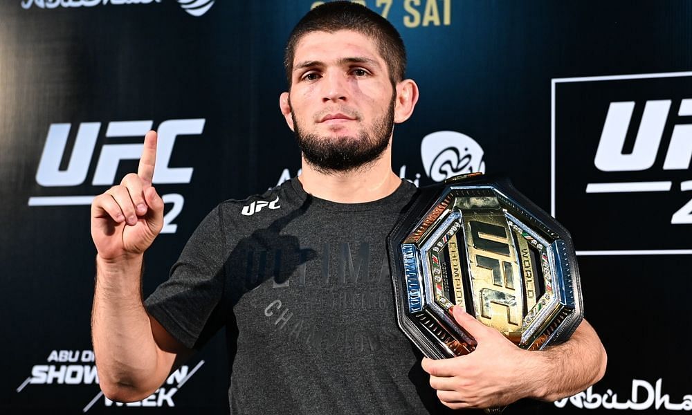 Khabib Nurmagomedov won every title bout he was involved in, a feat he shares with just four fighters