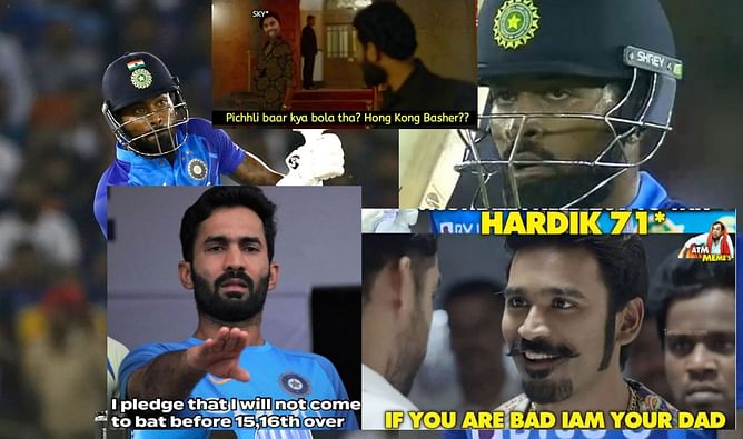IND vs AUS 2022: Top 10 funny memes after Hardik Pandya's explosive 71* propels Team India to 208/6