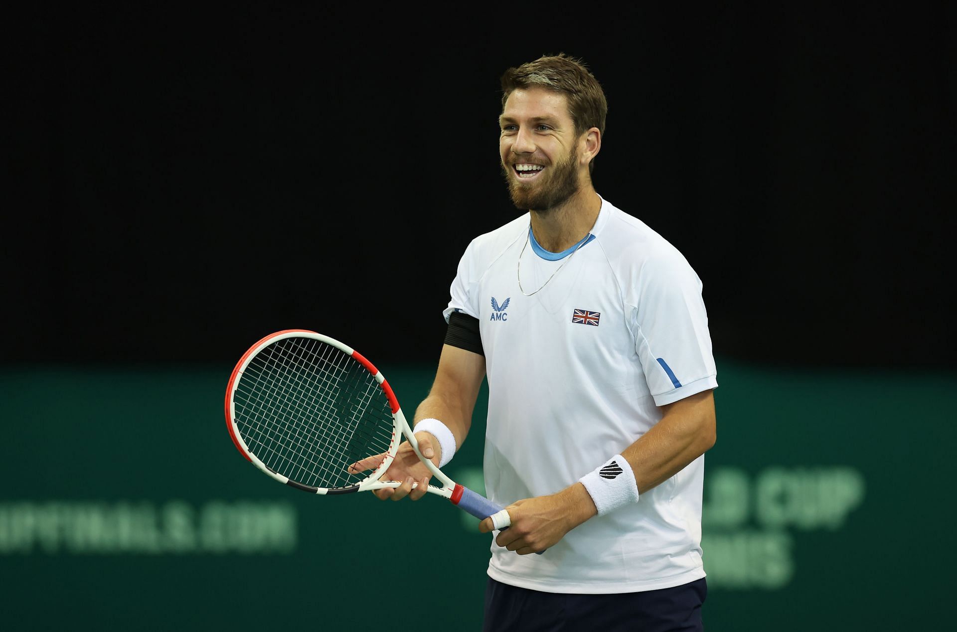 Cameron Norrie at the 2022 Davis Cup.