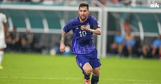 WATCH: Lionel Messi scores stunning goal for Argentina after lob over goalkeeper from outside the penalty area