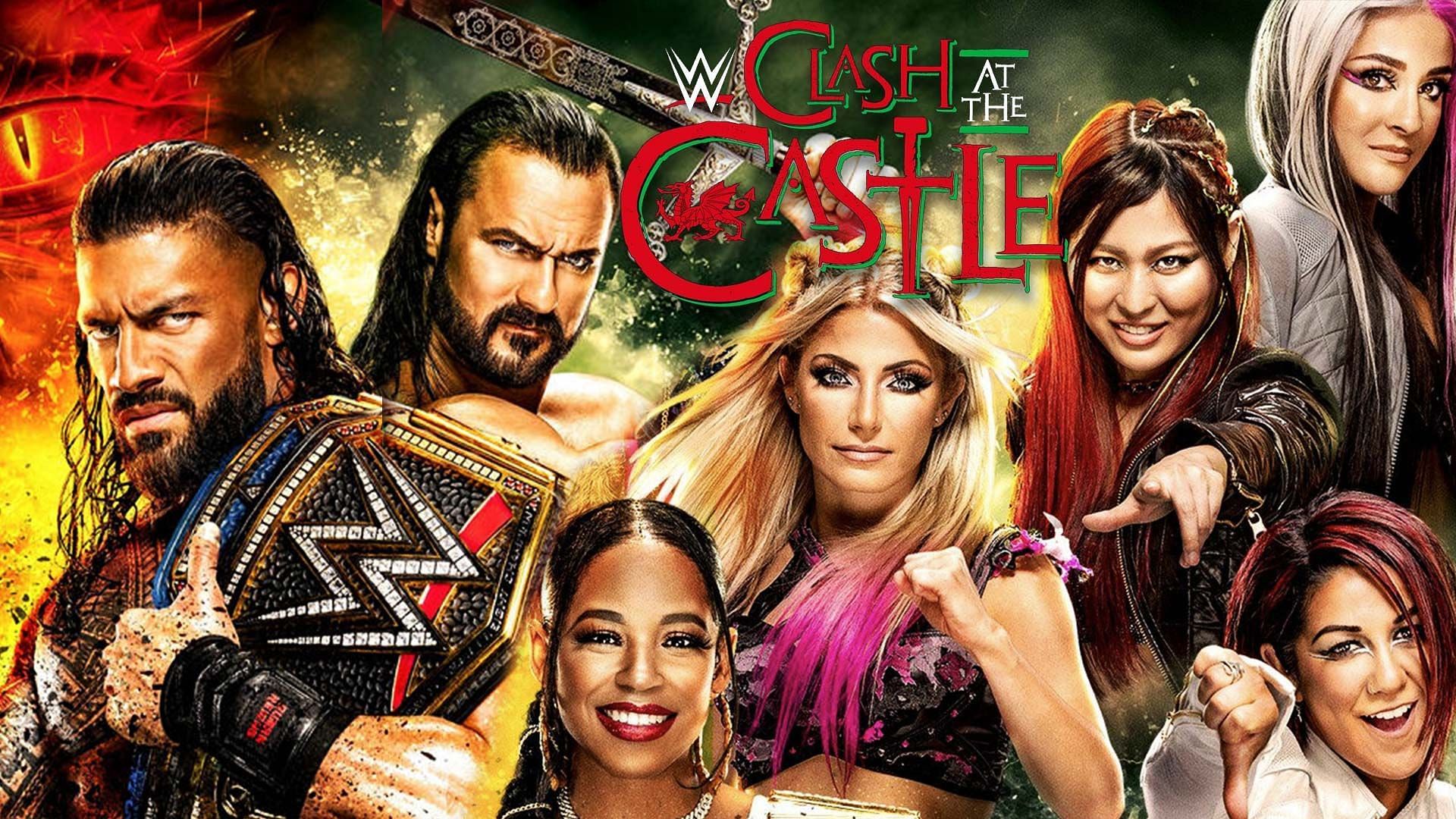 WWE Clash at the Castle Takes Place on Saturday, September 3rd