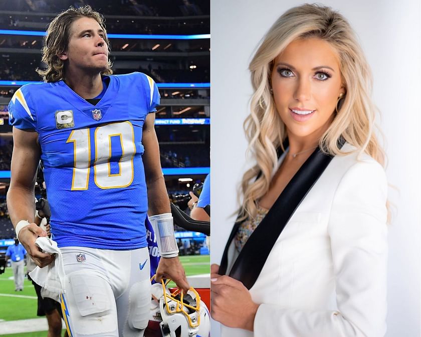 Who is Justin Herbert's girlfriend? Meet Taylor Bisciotti 