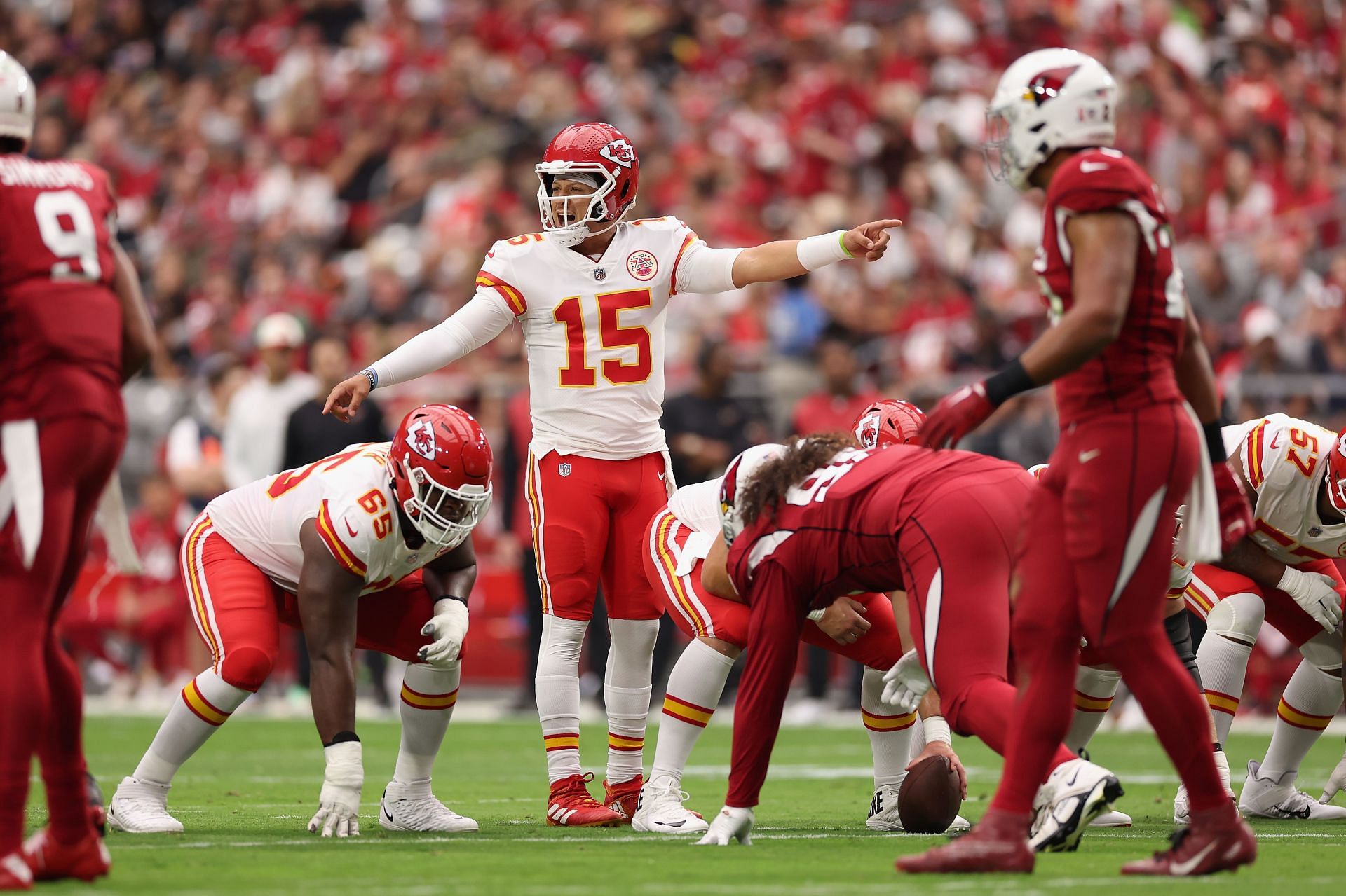 Chiefs vs Cardinals Fantasy Football Worksheet, Week 1