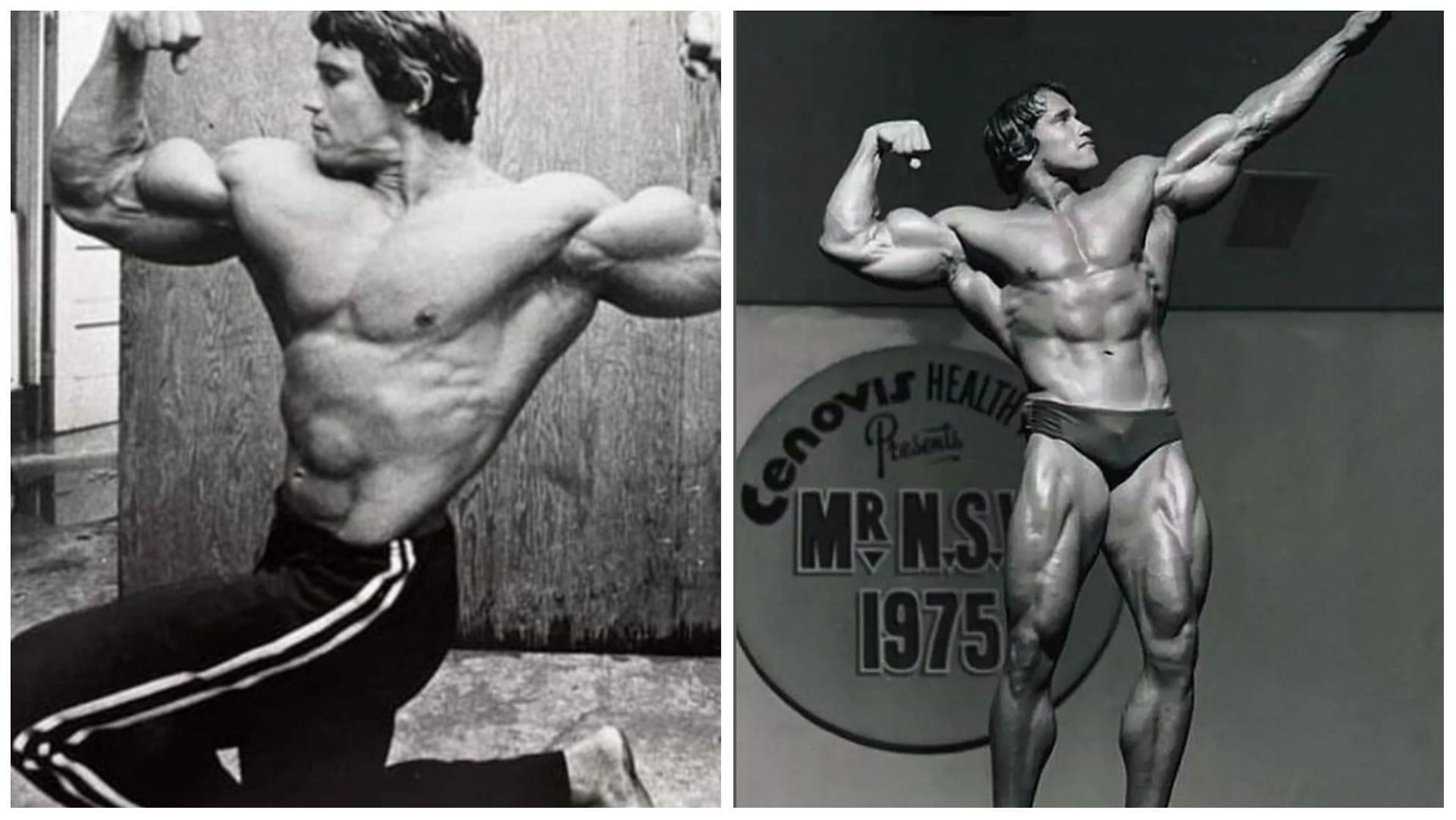 Arnold schwarzenegger double split routine hot sale