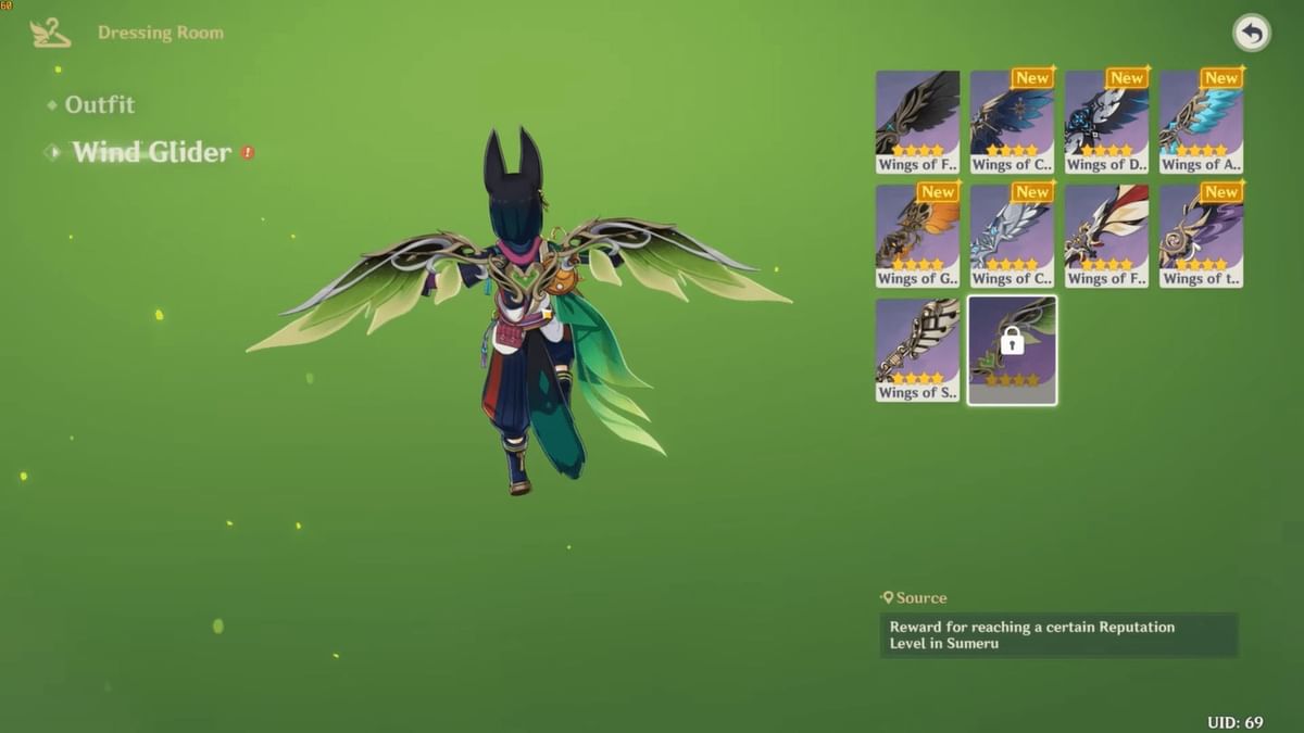 How to unlock Sumeru wind gliders in Genshin Impact