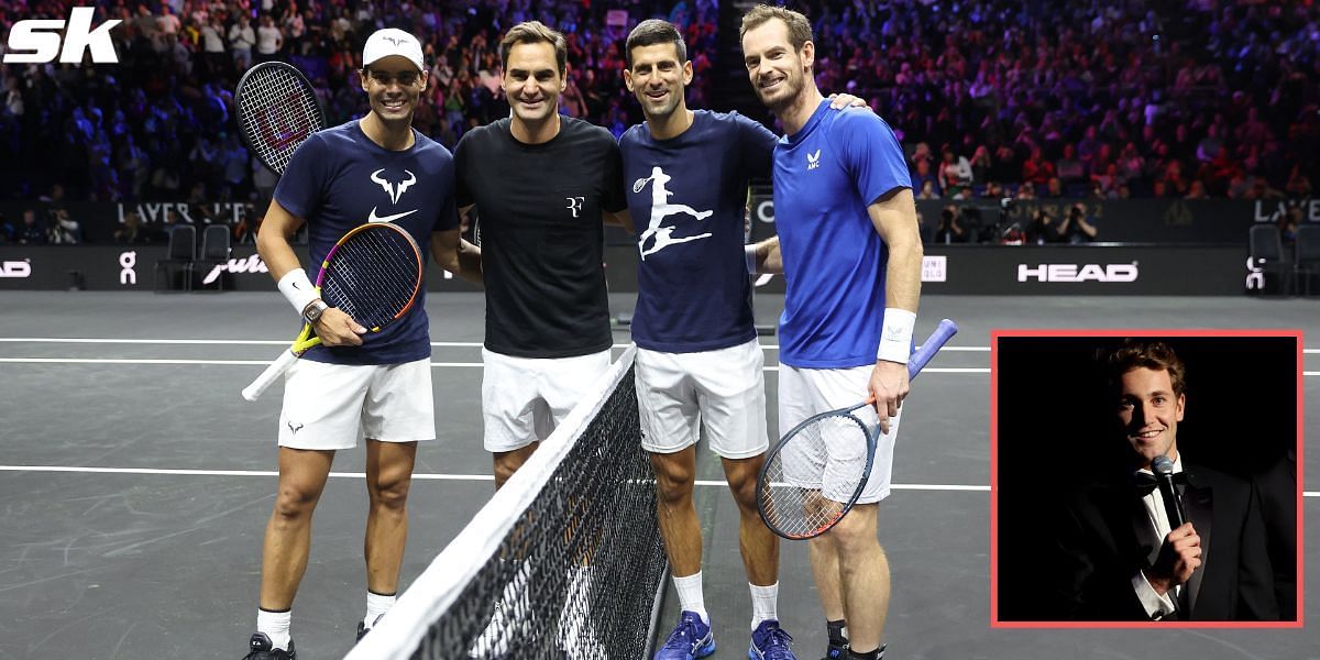 Casper Ruud on being a rookie alongside legends Roger Federer, Rafael Nadal, Novak Djokovic and Andy Murray at the Laver Cup