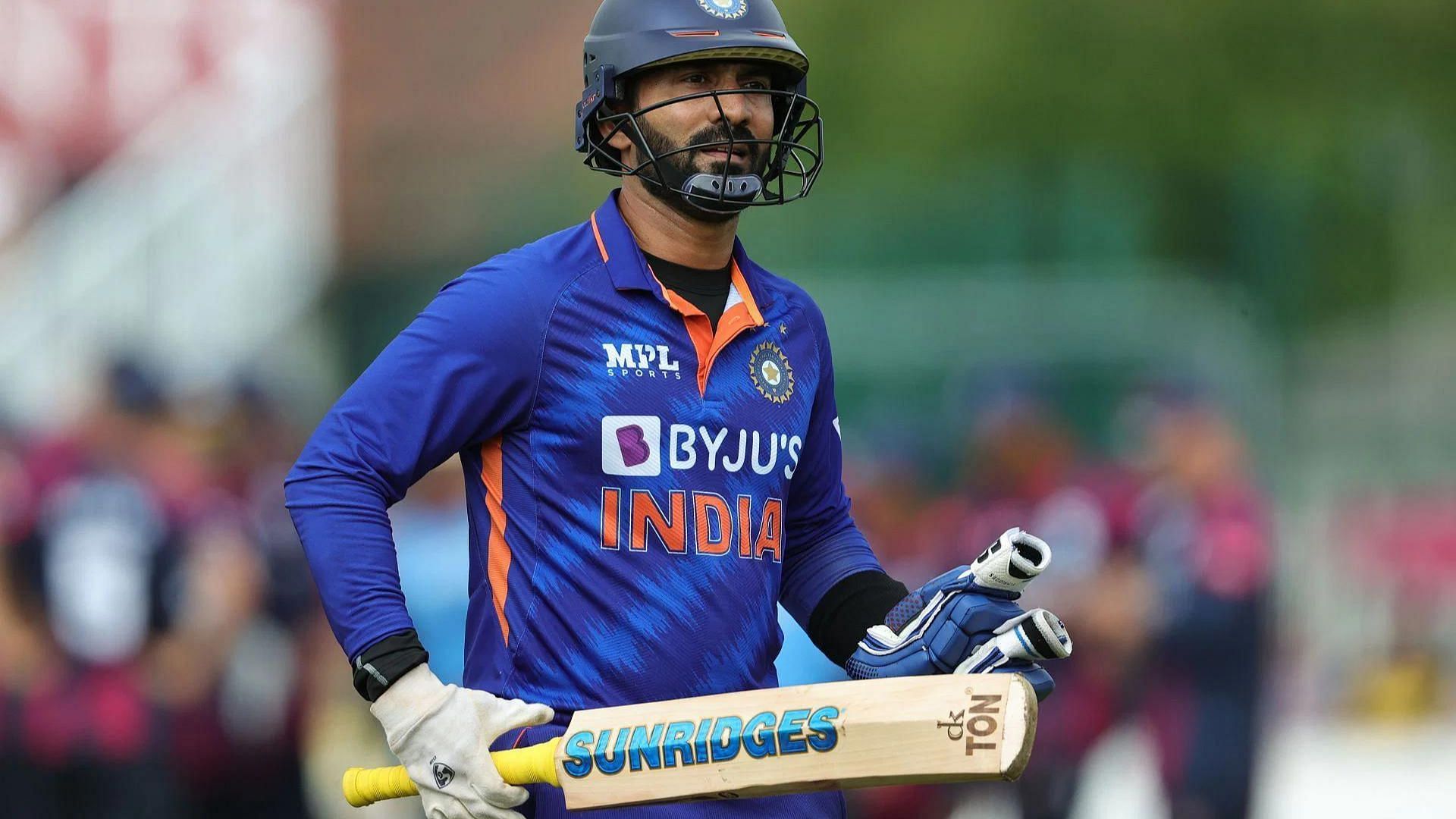 Fans feel Dinesh Karthik is extremely unfortunate to miss out against Pakistan. (P.C.:Twitter)