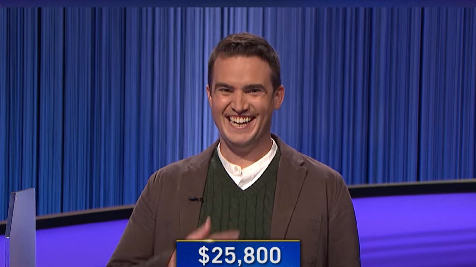 Emmett Stanton: Tonight&#039;s winner (Image via Jeopardy)