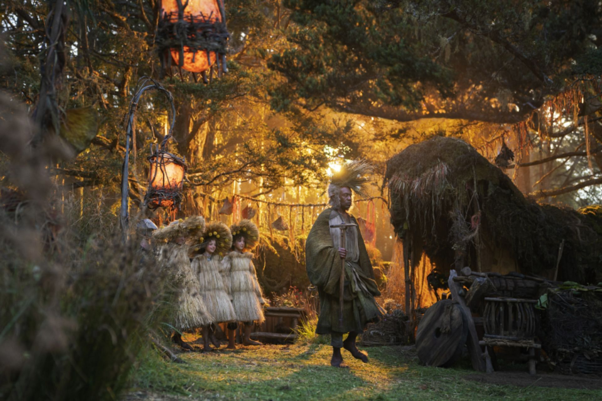 Sir Lenny Henry in &#039;The Lord of the Rings: The Rings of Power&#039; (Image via IMDb)