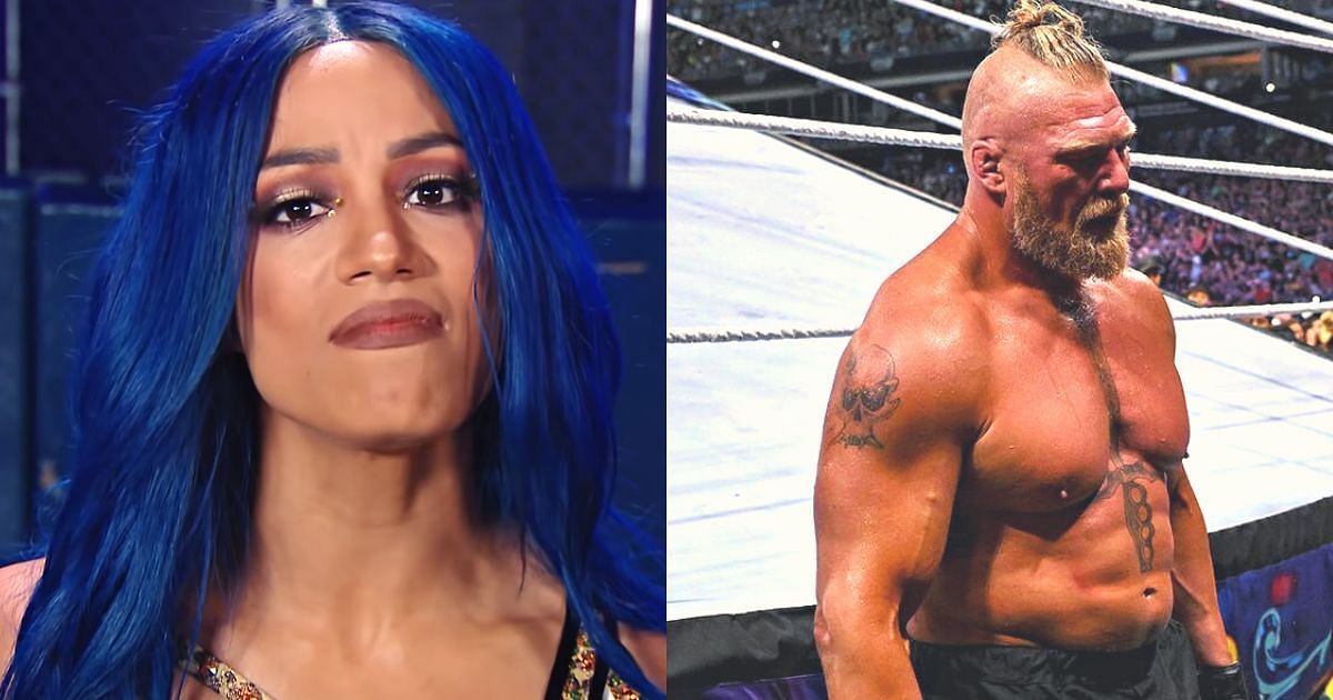 Sasha Banks and Brock Lesnar have been absent from WWE.