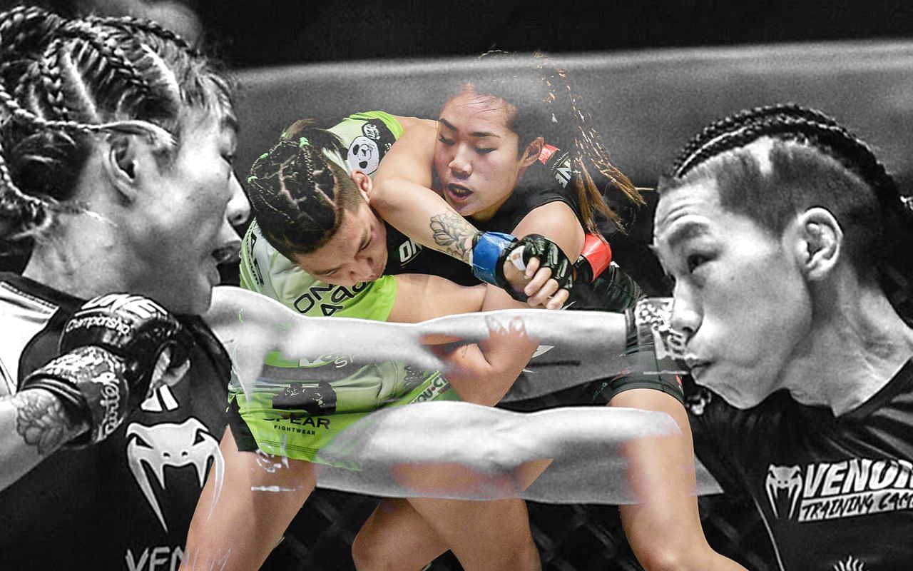 Xiong Jing Nan and Angela Lee [Photo Credits: ONE Championship]