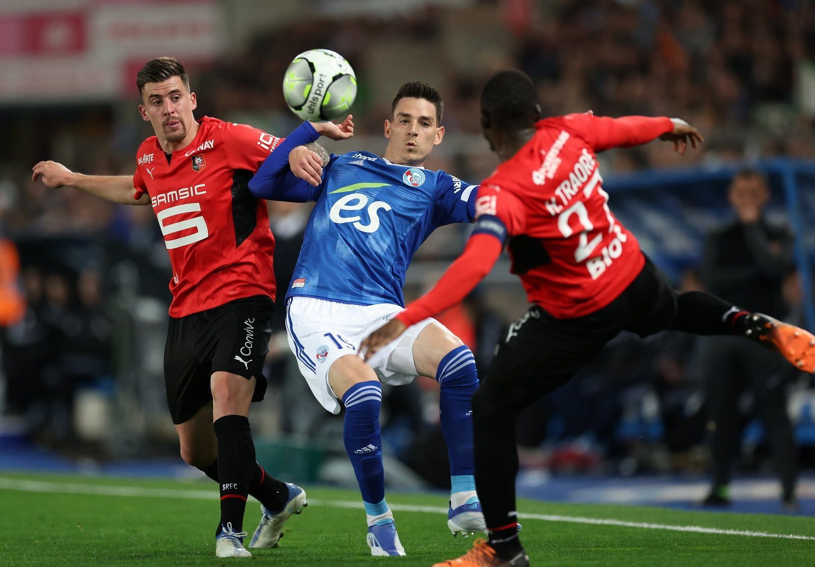 Strasbourg and Rennes lock horns in Ligue 1 on Saturday