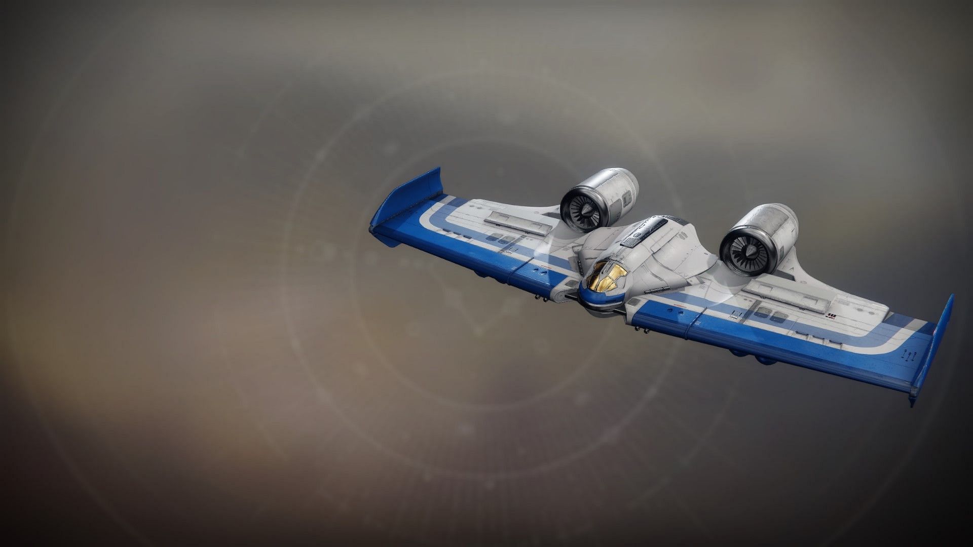 The Pallbearer Exotic ship (Image via Bungie)