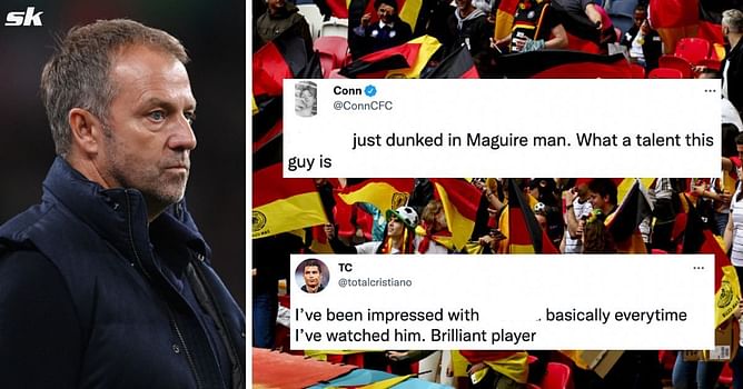 "Best young player in Europe" "Needs to be talked about more" - Germany fans wowed by 'generational' talent's complete display against England