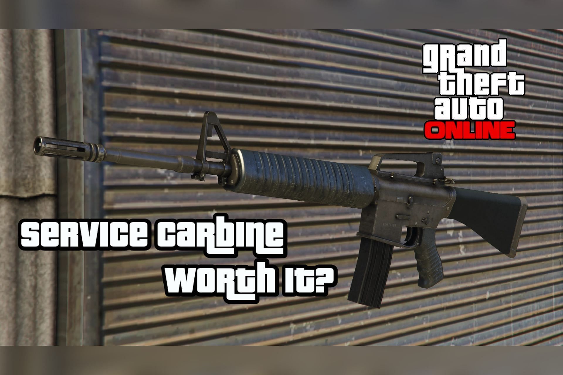 GTA Online players are still skeptical about the Service Carbine rifle (Image via GTA Fandom)