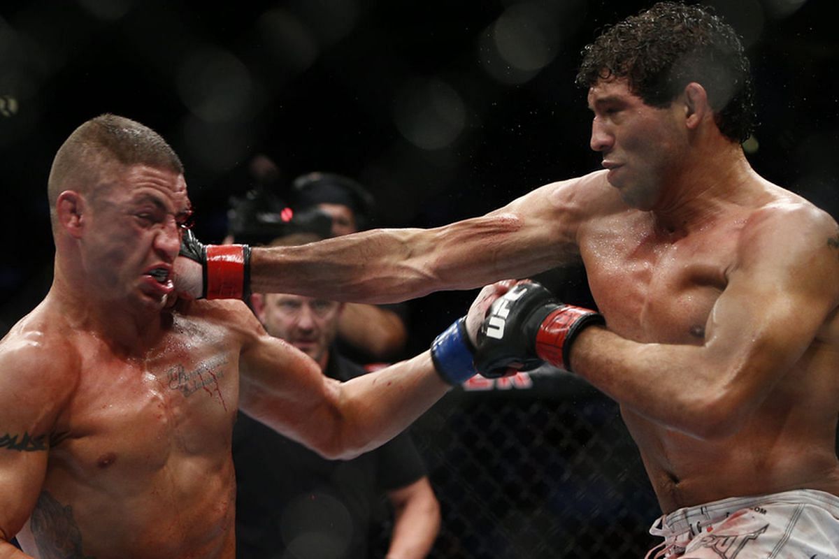 Diego Sanchez&#039;s wild brawl with Gilbert Melendez stole the spotlight at UFC 166