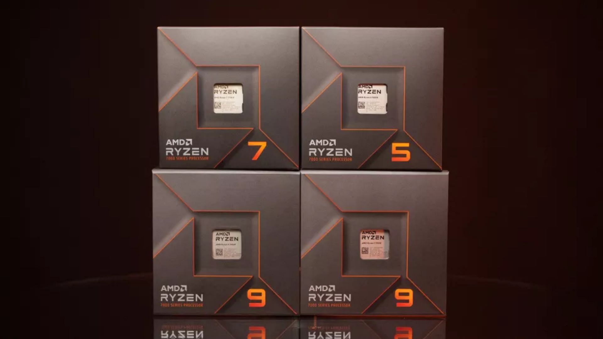 All Zen 4-based Ryzen SKUs (Image via AMD)