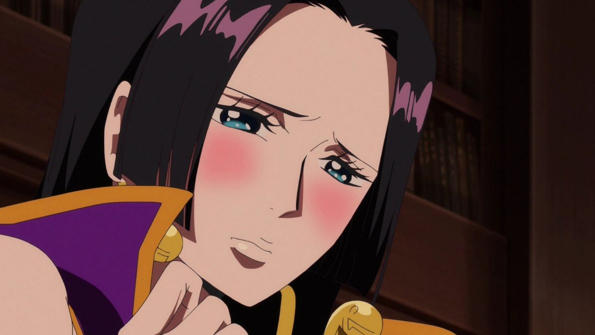 Boa hancock face