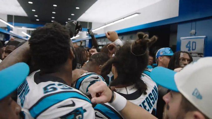 Panthers LB Frankie Luvu receives gift from Dwayne 'The Rock' Johnson