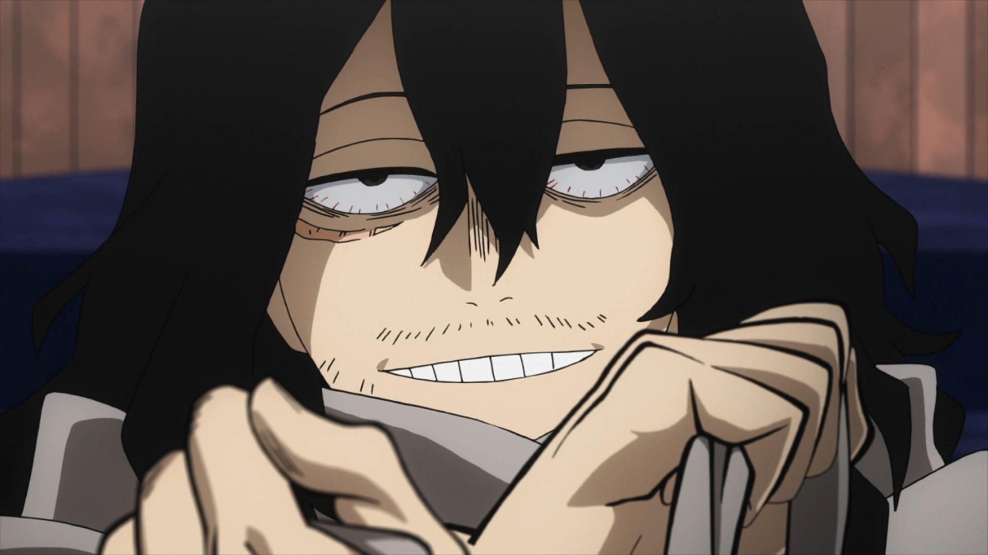 Aizawa as seen in My Hero Academia (Image via Studio Bones)