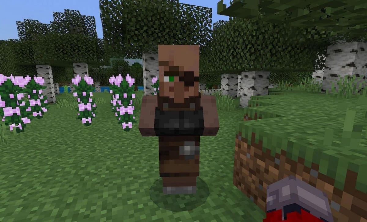 Which villager sells diamond gear in Minecraft?
