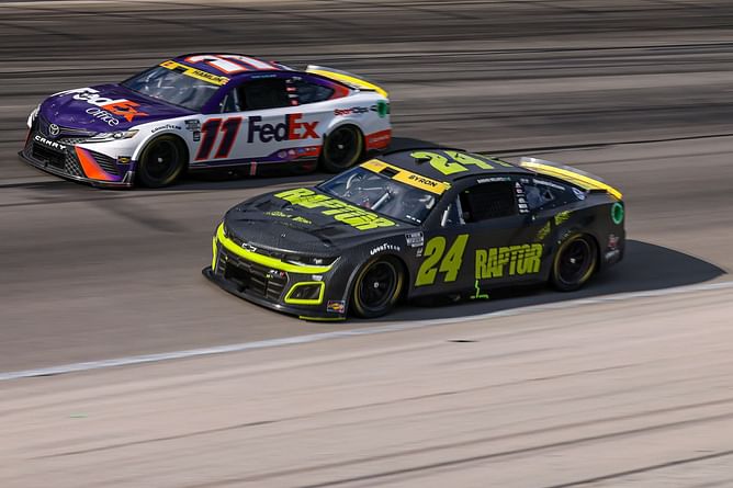 "He chose to run me out of racetrack" - William Byron after on-track collision with Denny Hamlin during NASCAR Texas race