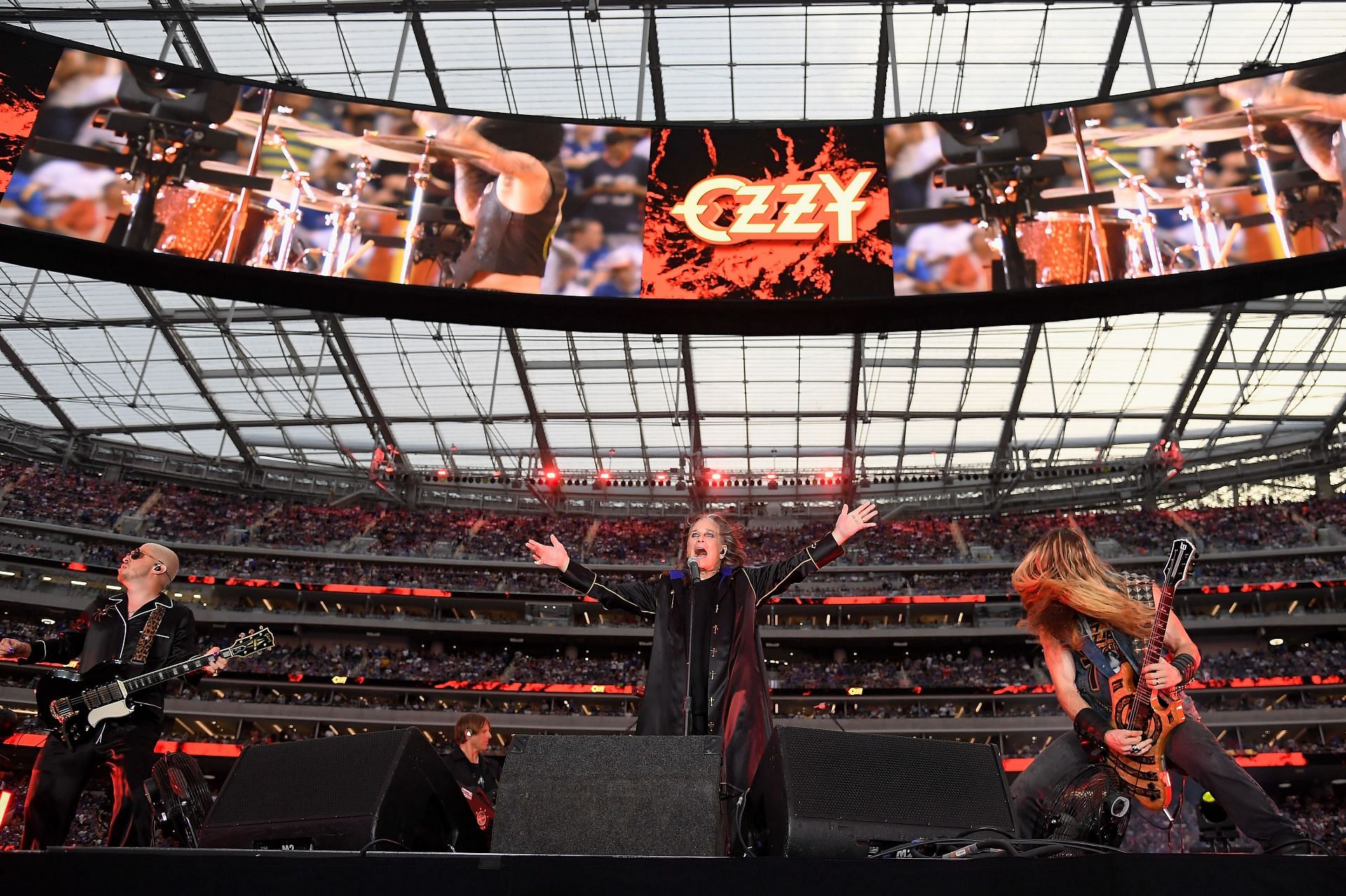 Ozzy Osbourne shares full NFL halftime performance after NBC strangely  aired only 10 seconds of gig during Rams vs Bills