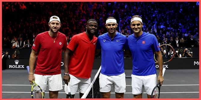 "We are going to be forever grateful to be a part of the GOAT's final match" - Jack Sock on Roger Federer