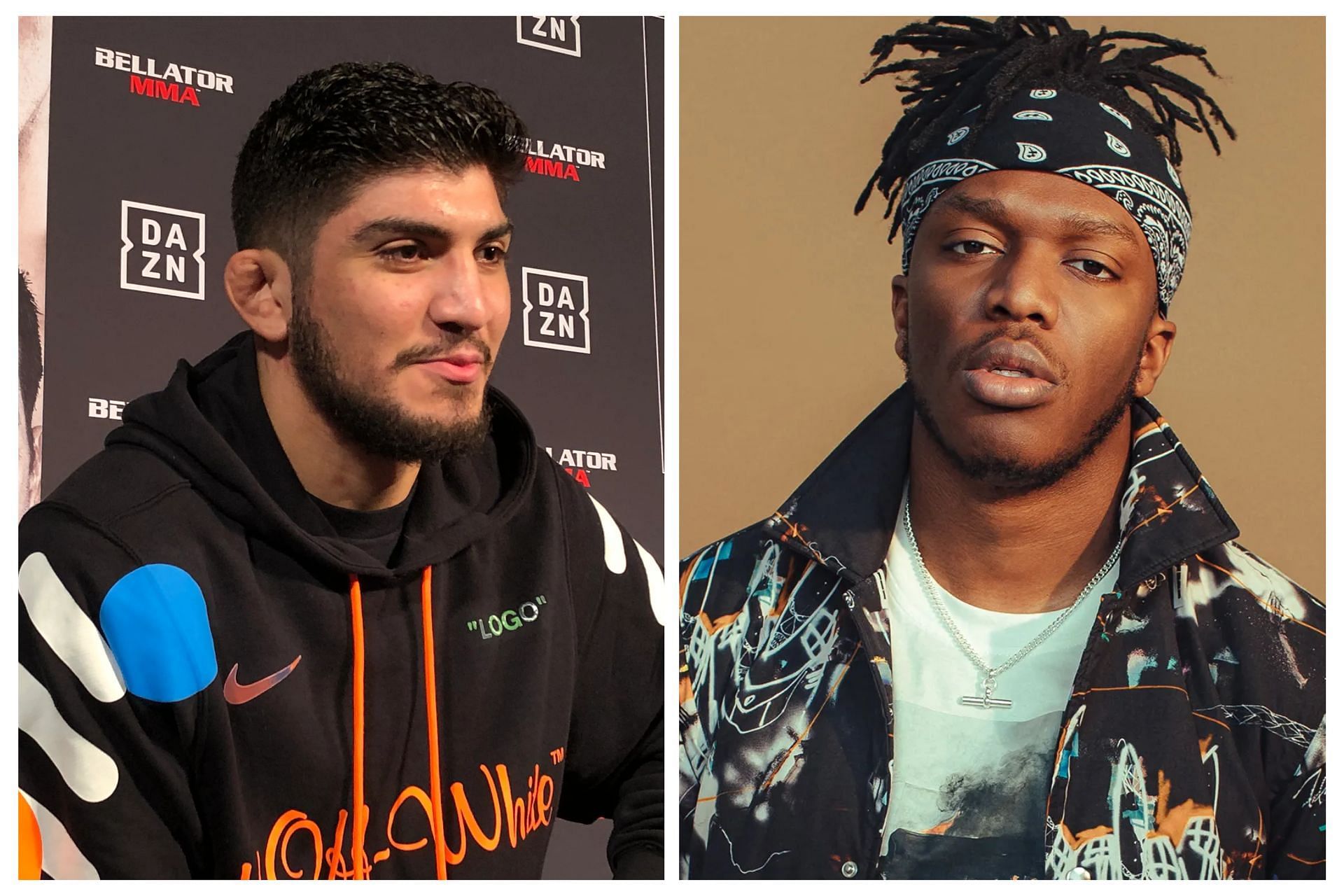 KSI and Dillon Danis beef on Twitter (Image via Sportskeeda)