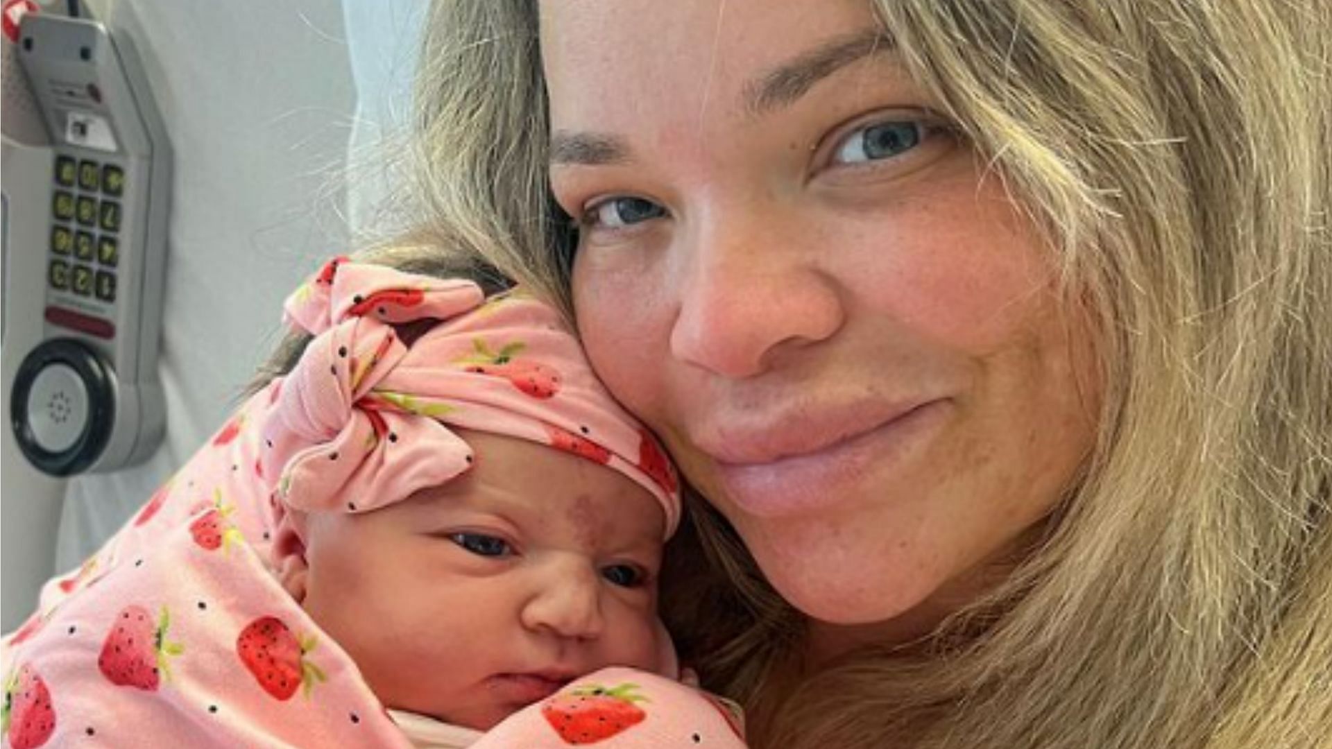 Trisha Paytas gives birth to daughter, Malibu Barbie (Image via trishapaytasbackup/Instagram)