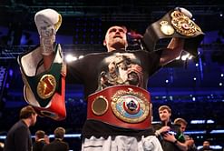 "Getting a few more of the world belts" - Oleksandr Usyk teases a return back down to cruiserweight