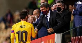 PSG superstar Lionel Messi's reported phone call with Barcelona president Laporta could signal potential return - Reports