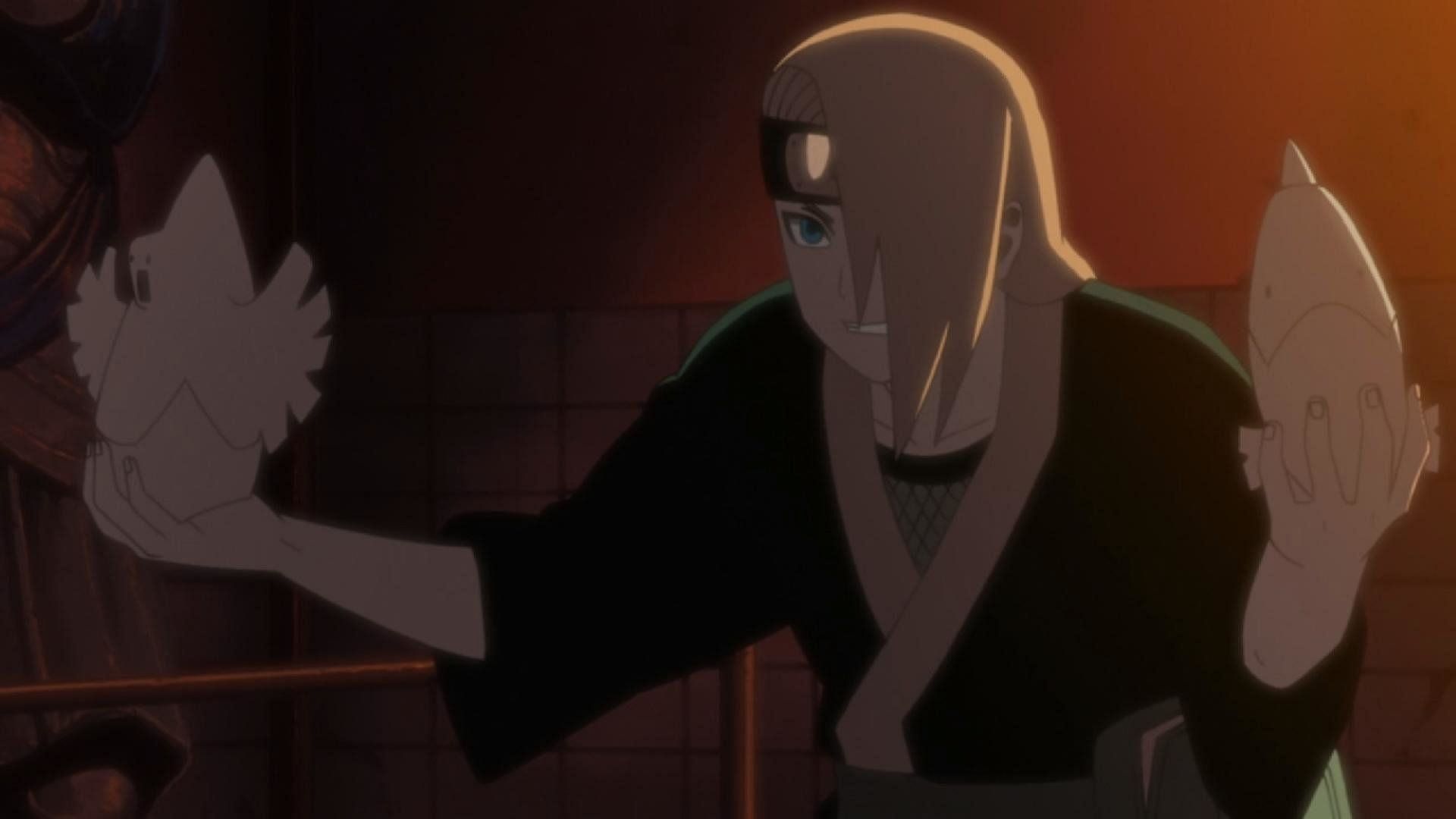Deidara as seen in Naruto (Image via Studio Pierrot)