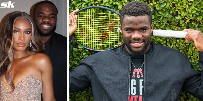 In Pictures: US Open star Frances Tiafoe poses with girlfriend at Vogue World Runway event