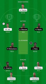 CK vs VAN Fantasy Suggestion Team 2