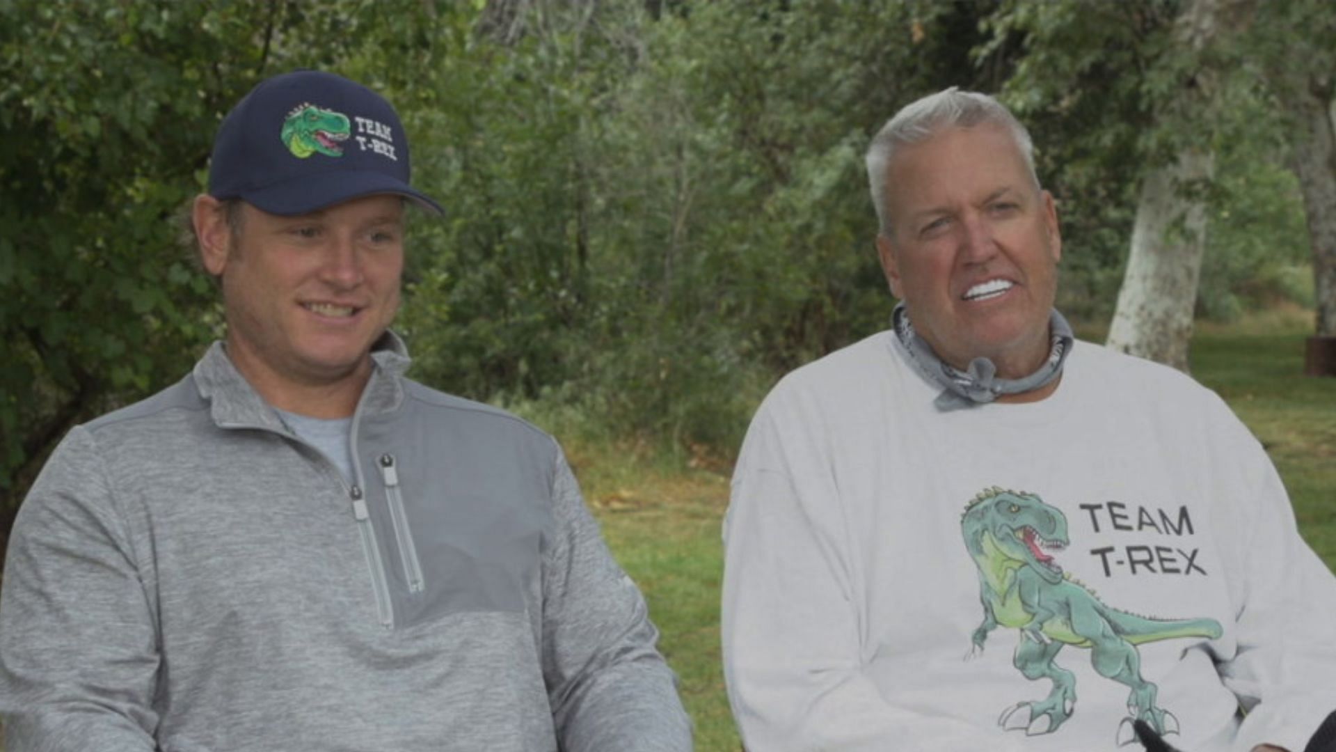 Tim and Rex from The Amazing Race (Image via CBS)