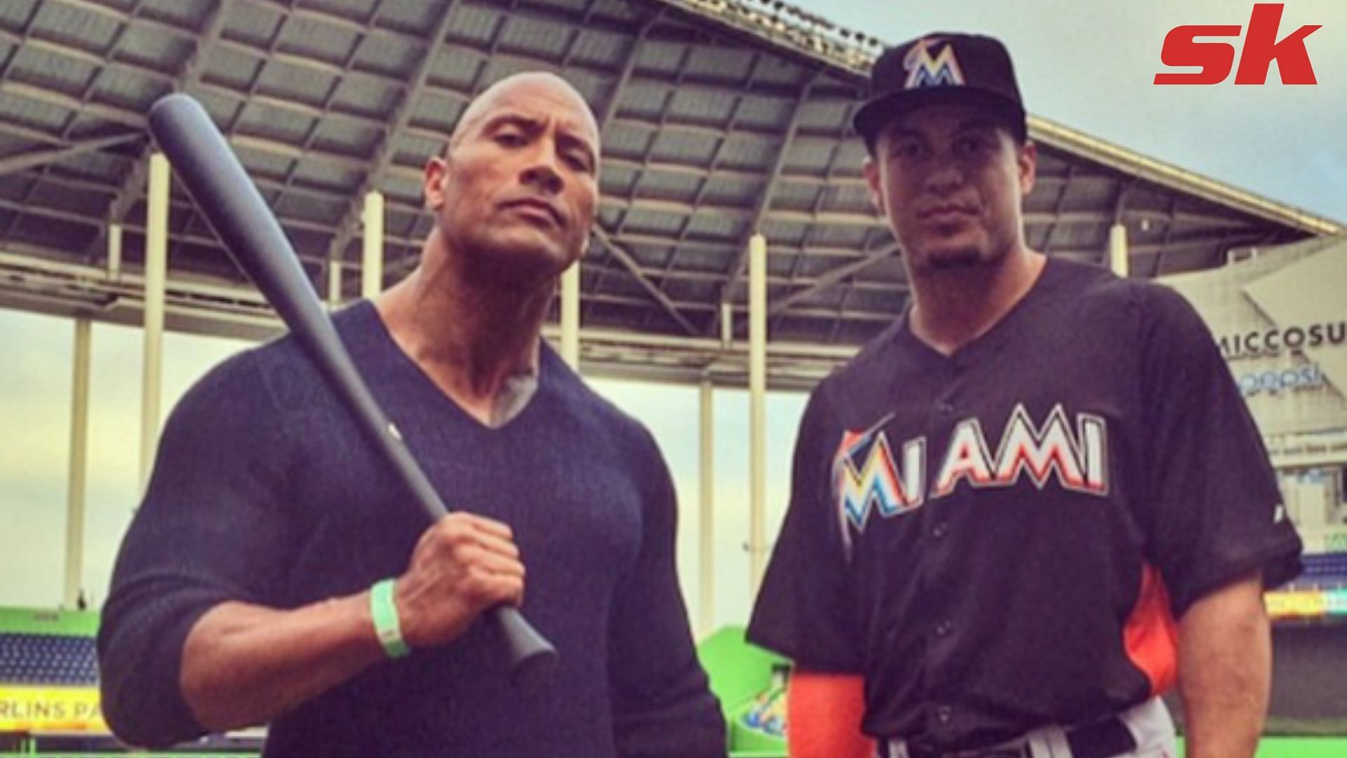 Giancarlo Stanton stars in Hollywood ASG