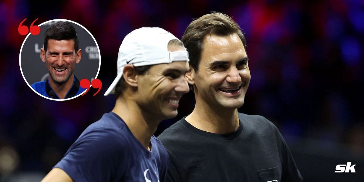 Novak Djokovic spoke about the best attributes in Rafael Nadal and Roger Federer