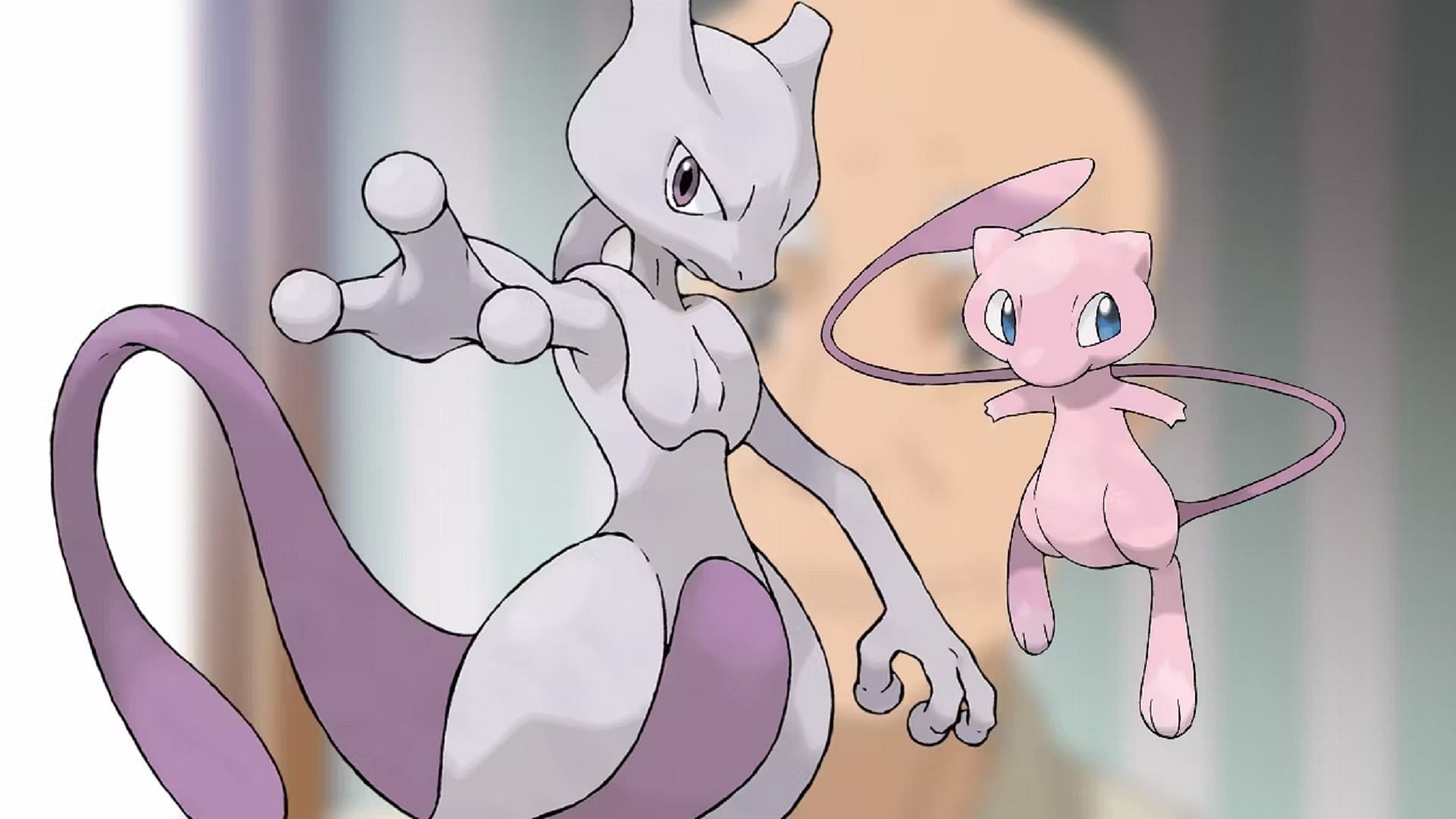 mew and mewtwo battle