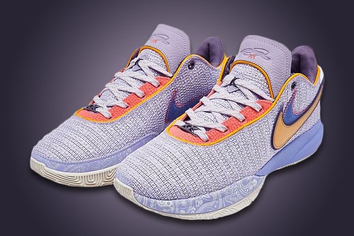 Official Images of the Nike LeBron 20 Violet Frost - JustFreshKicks