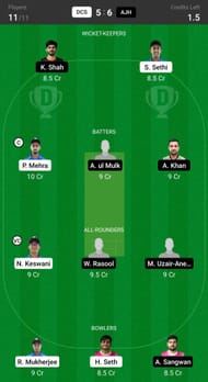 DCC Starlets vs Ajman Heroes Fantasy suggestion #1