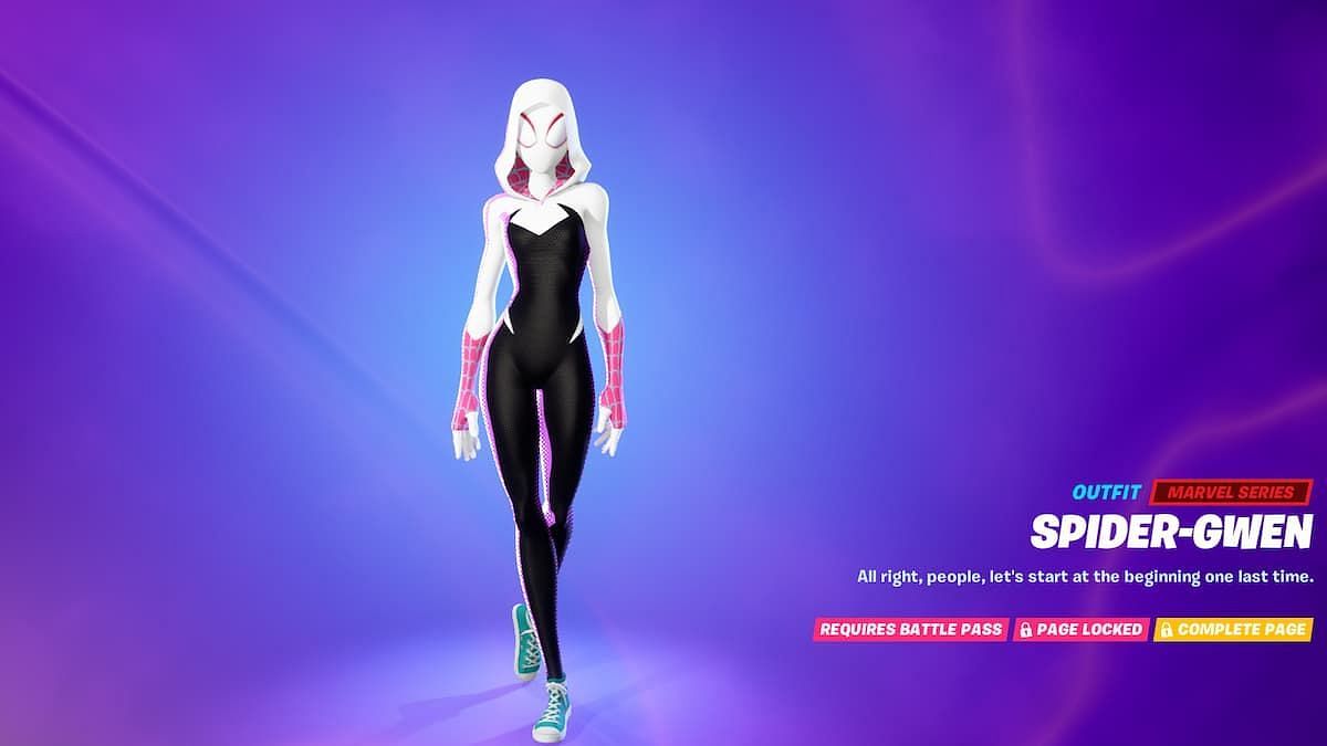 The latest Page 10 skin (Image via Epic Games)